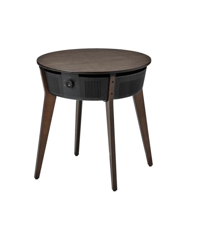 Table with air purifier